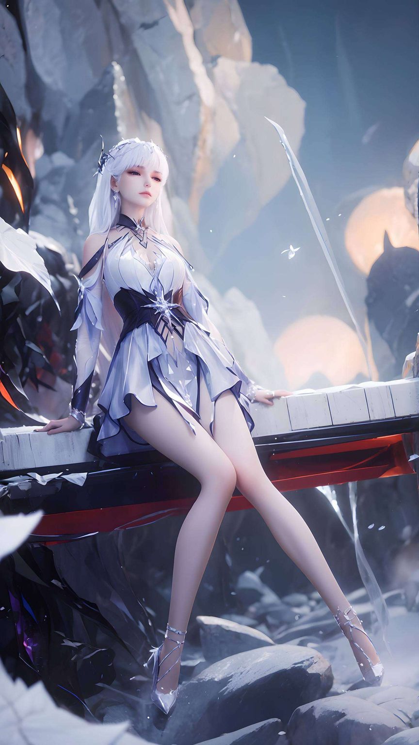 在这里宛如壁画中的仙子