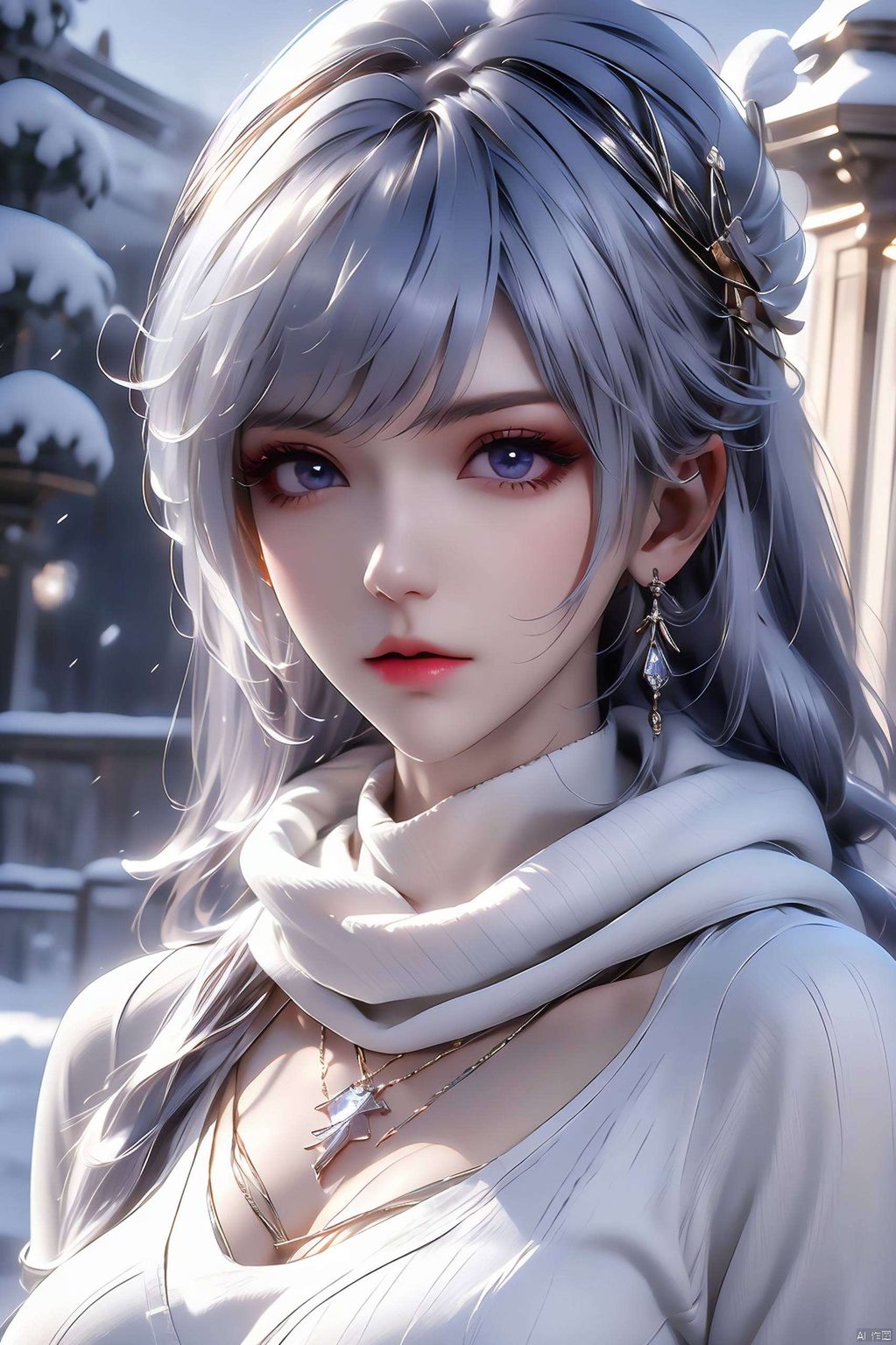 今天给大家推荐一款绝美的神印王座壁纸——圣采儿动漫美女高清大图！这可不是一般的国漫女神1920x1080的分辨率