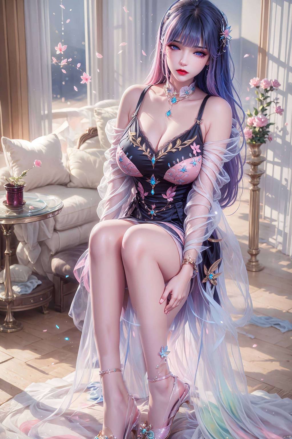 她的眼神或灵动