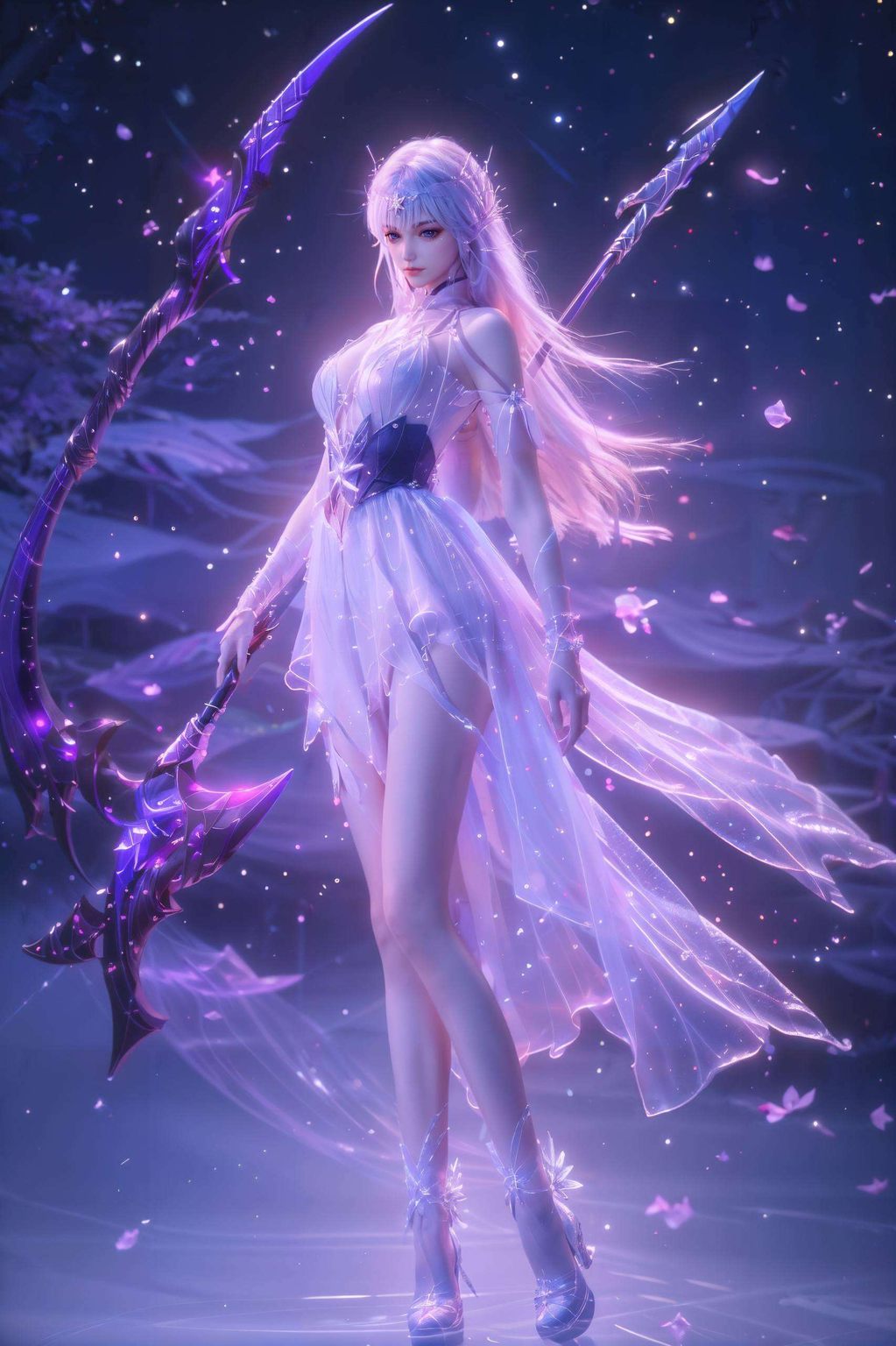 她的壁纸当国漫女神圣采儿泪眼朦胧