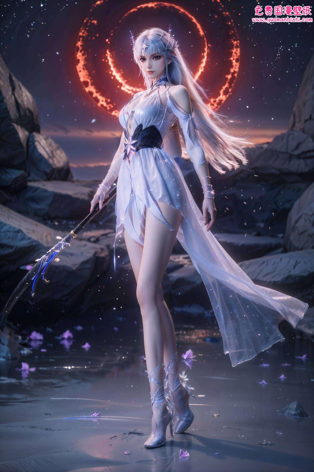 穿梭于国漫的绚丽世界AI魔法师为您匠心打造了一系列免费iPad艺术壁纸