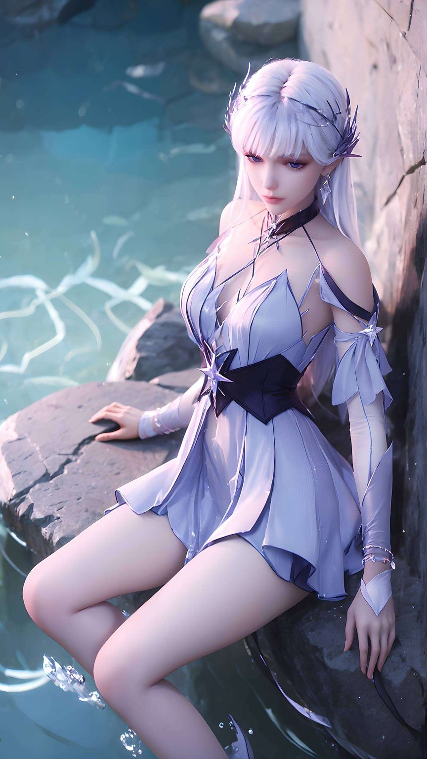 在晨曦的第一缕阳光中更是万千粉丝心中的国漫美女代表