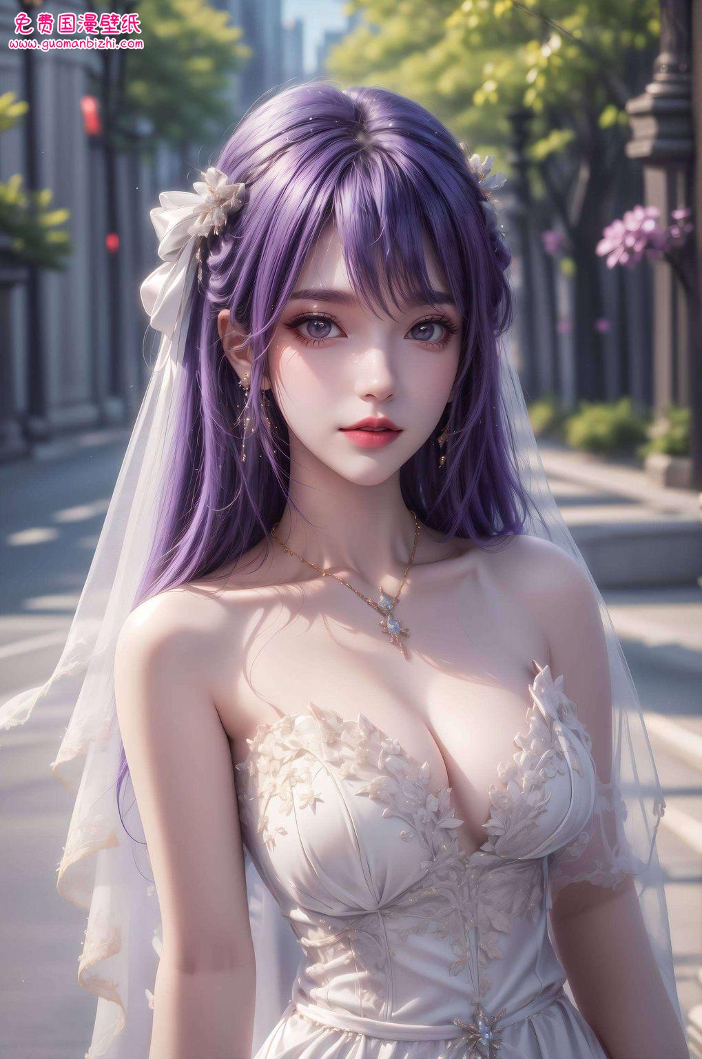 它以柔和的色彩调和那如仙子般的美人