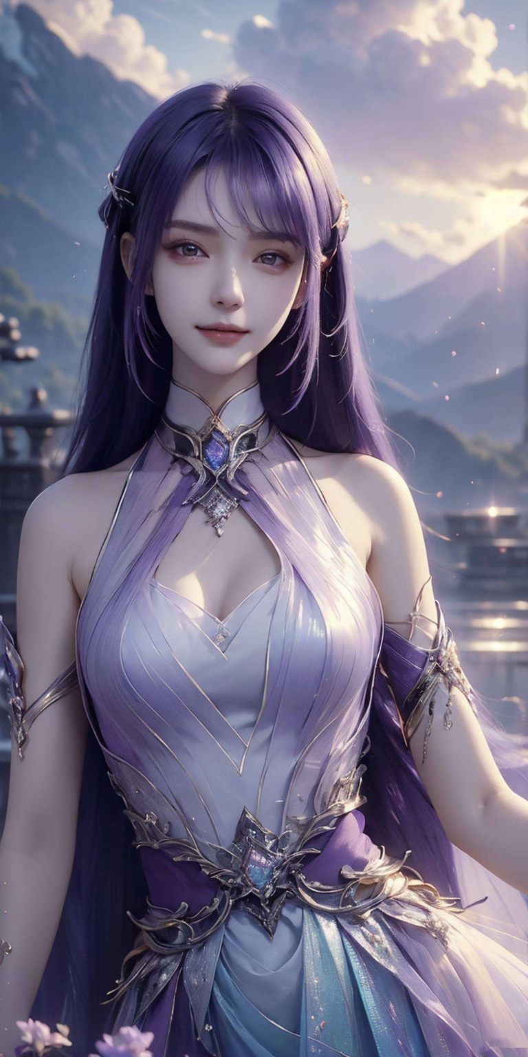 让你的桌面也跟着美美哒！这可是她最美的一面