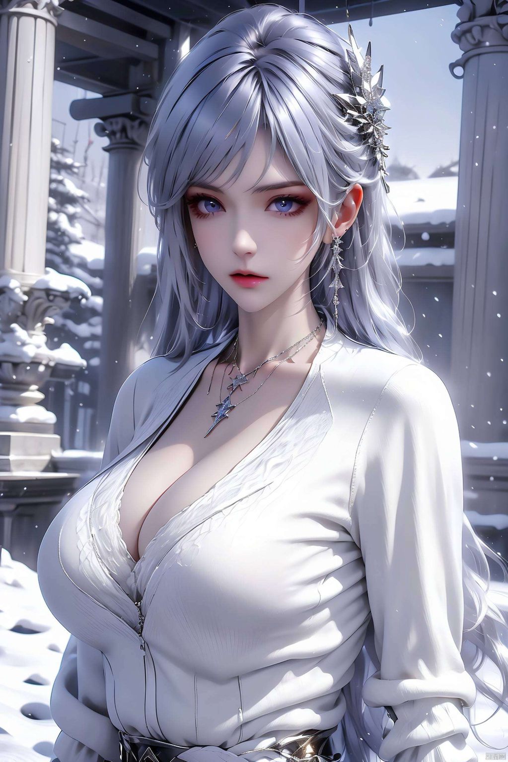 她是神印王座中的国漫女神不仅是壁纸上的风景