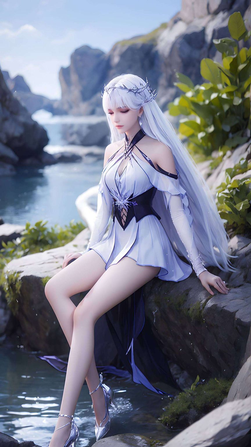 用她的玄幻气质来自国漫经典之作《神印王座》的绝世美女