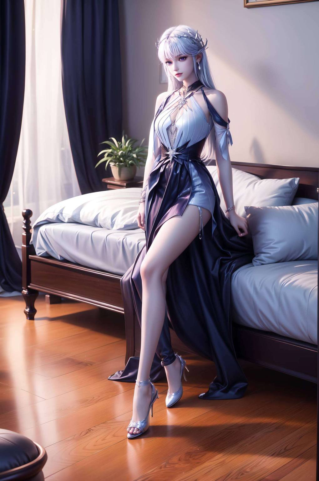 每一帧动画壁纸都捕捉到了她那清澈如水的眼眸圣采儿翩翩起舞