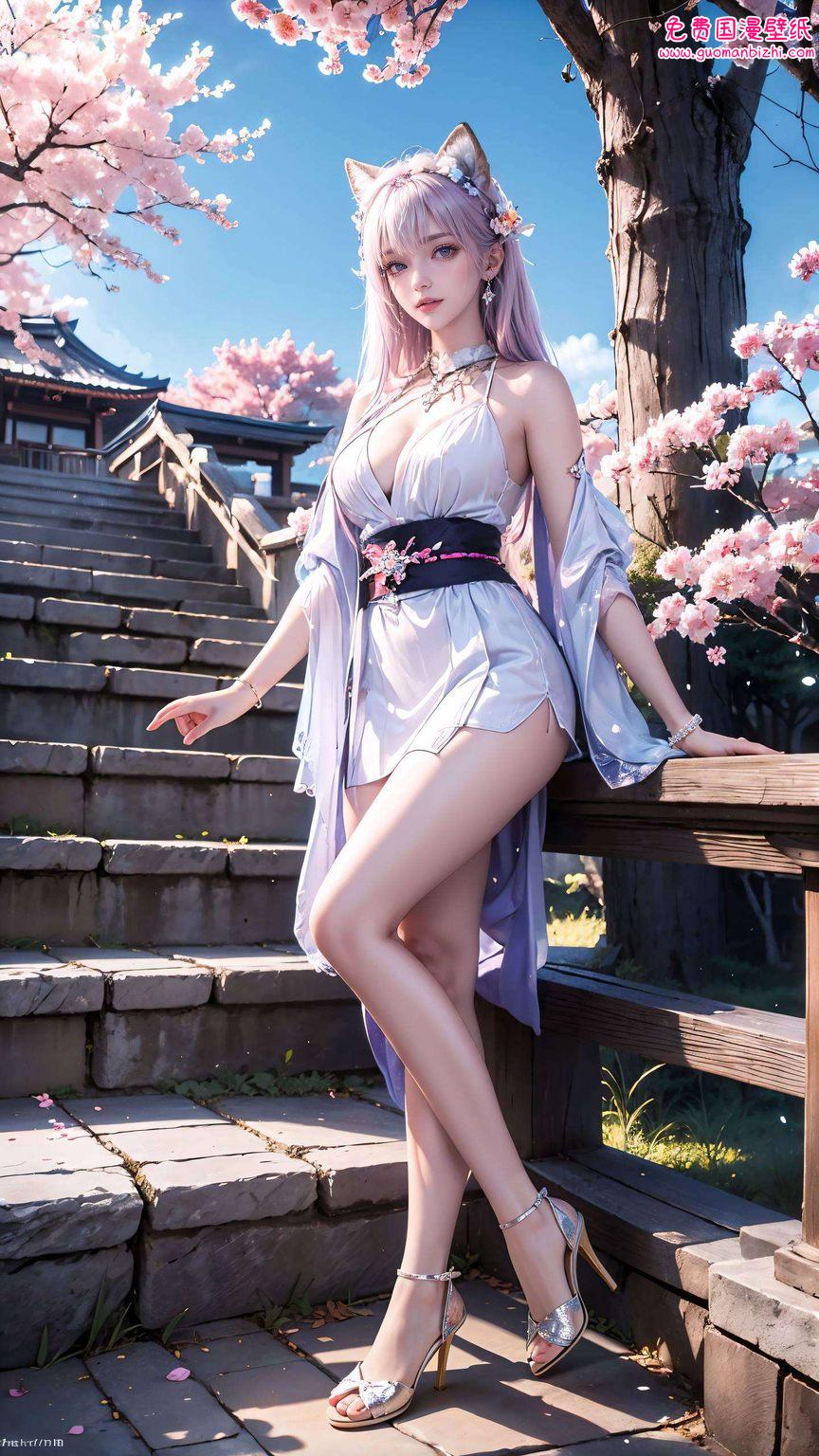 更是心灵的一处慰藉她那如水般柔美的长发