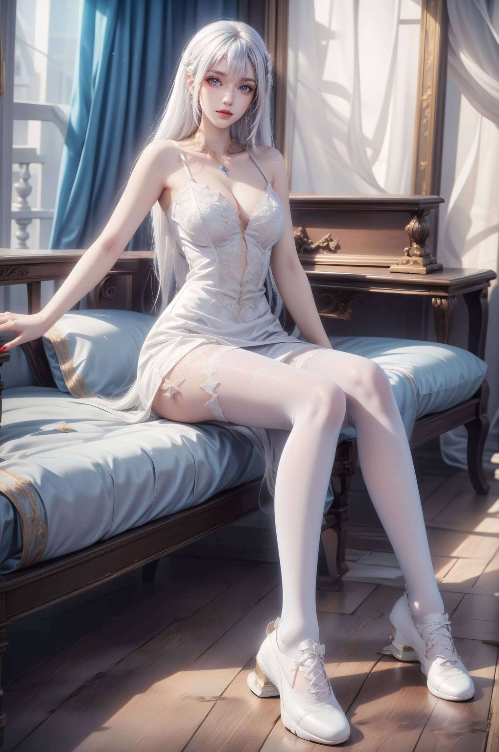 让你的PC桌面也沐浴在国漫之美中吧！圣采儿以其独有的魅力