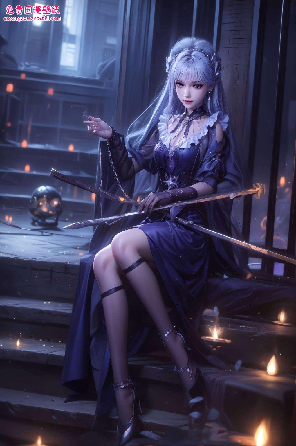 今天给大家带来一款超级炫彩的圣采儿动漫壁纸这位来自国漫神作《神印王座》的美丽女神