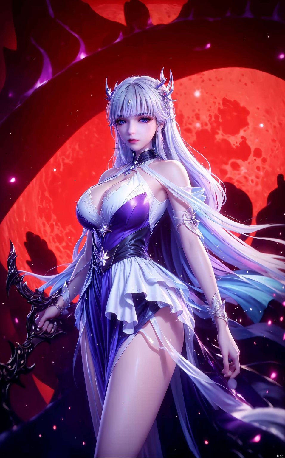 仿佛从动漫世界穿越而来不仅拥有令人心动的美貌