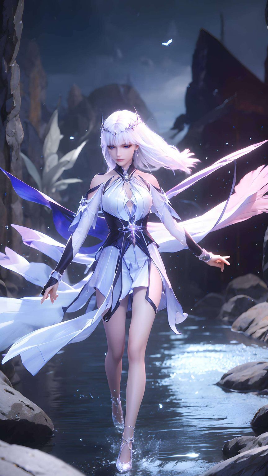 毕竟谁不想电脑上有个国漫美女相伴