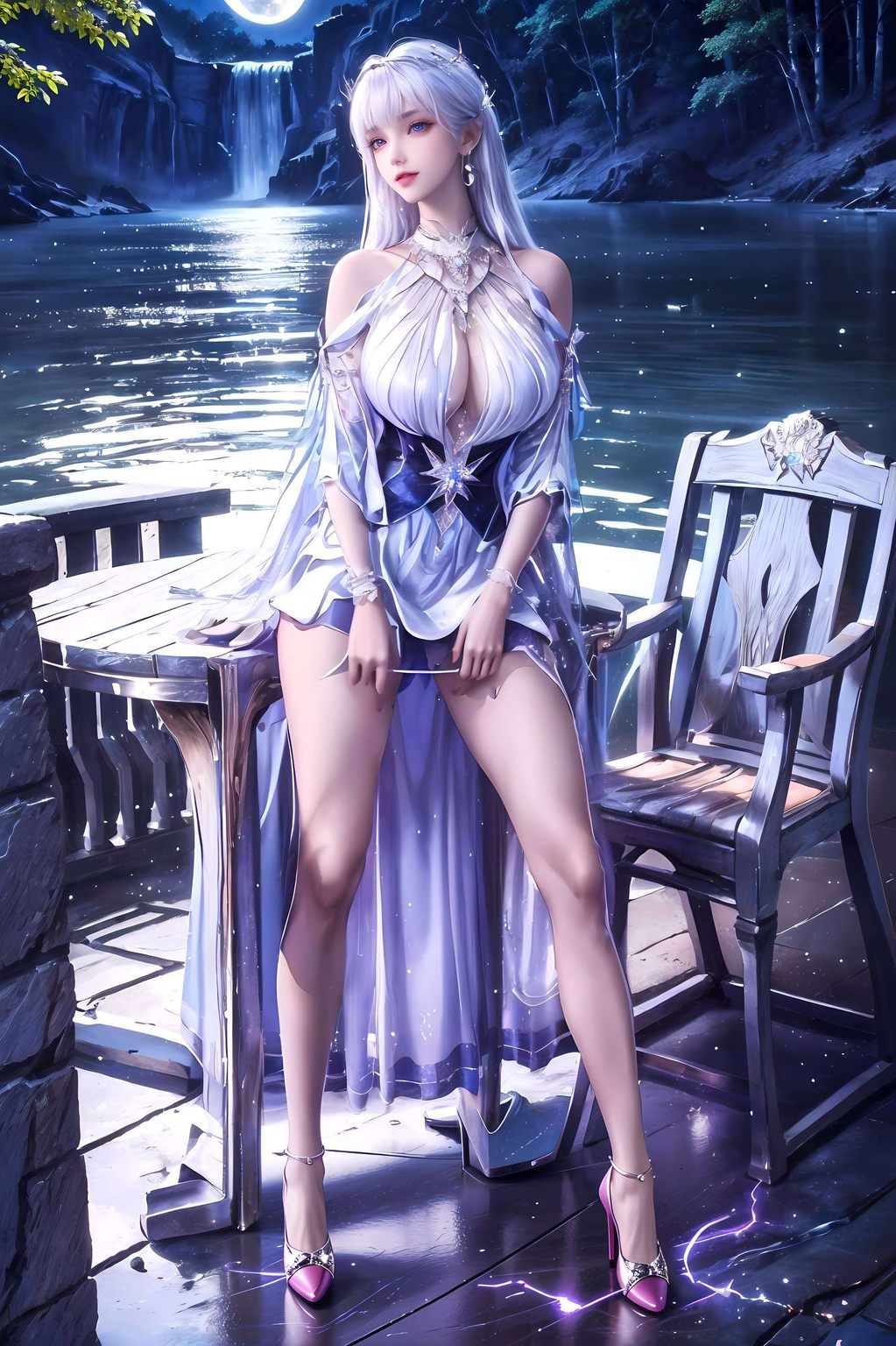 今儿给大家带来一款绝美的圣采儿壁纸嘿