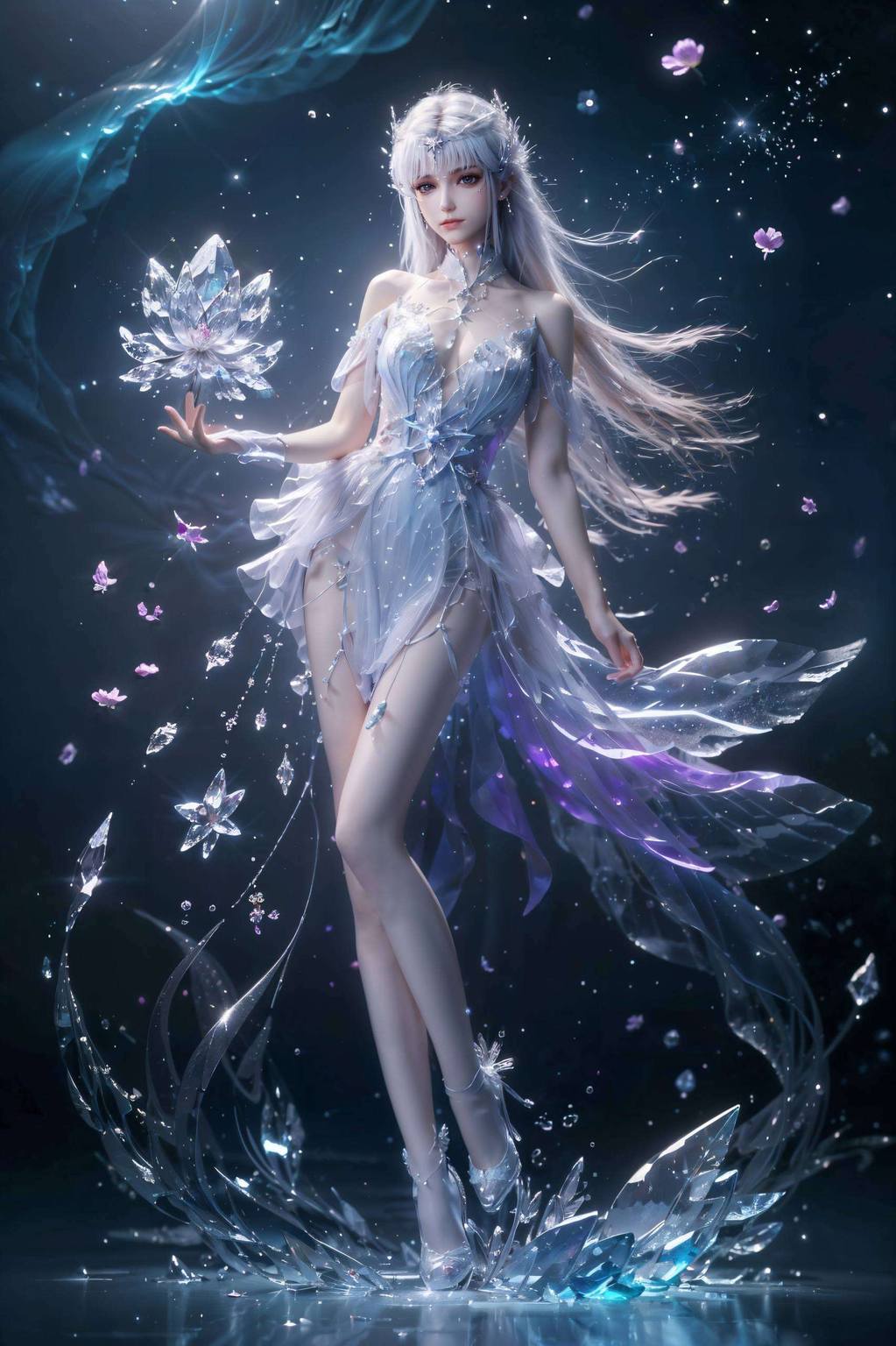 感受那份独特的玄幻之美她的每一个眼神