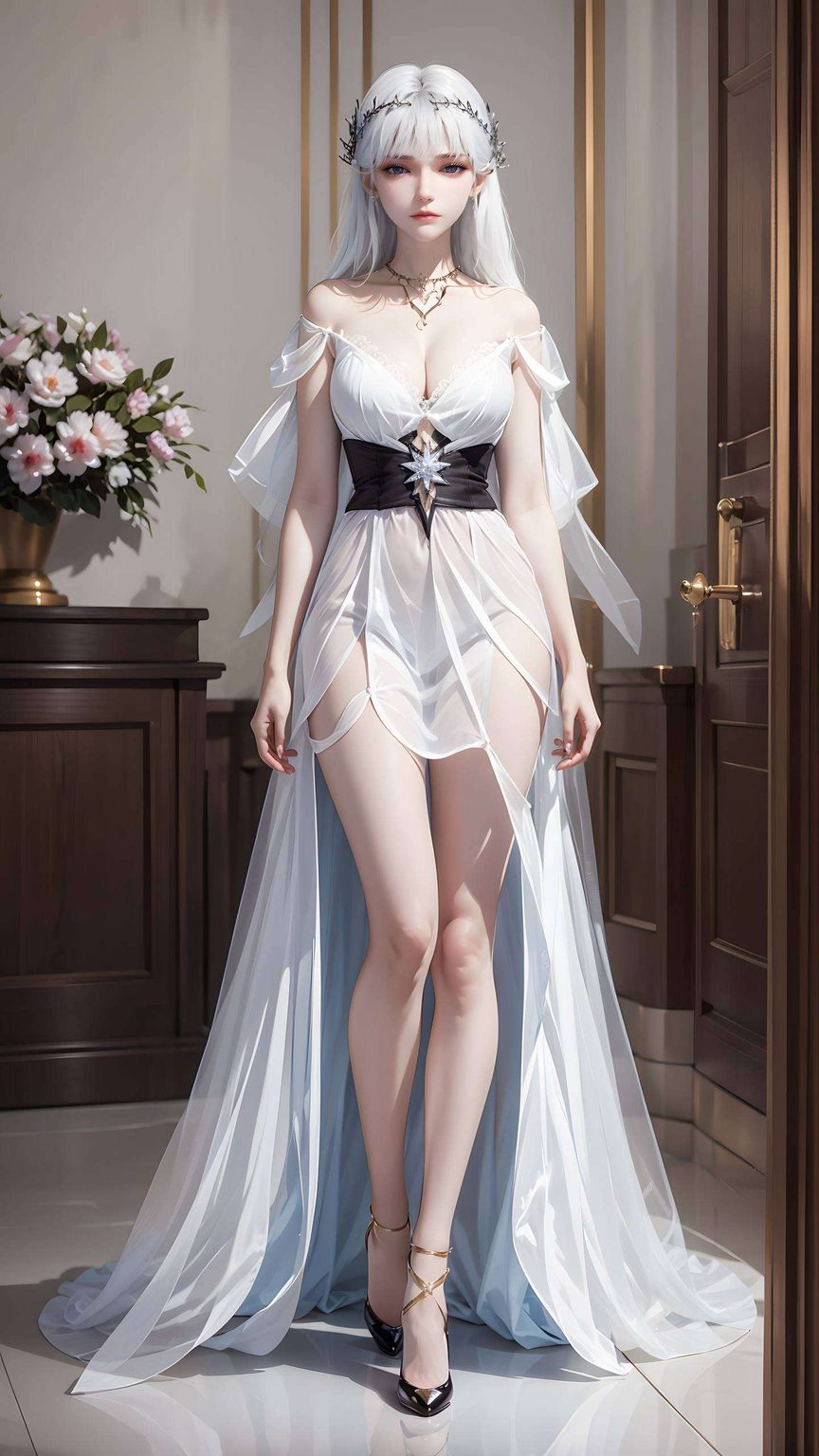 在这一刻交织成一幅玄幻的画卷国漫女神的婉约与动漫美女的灵动