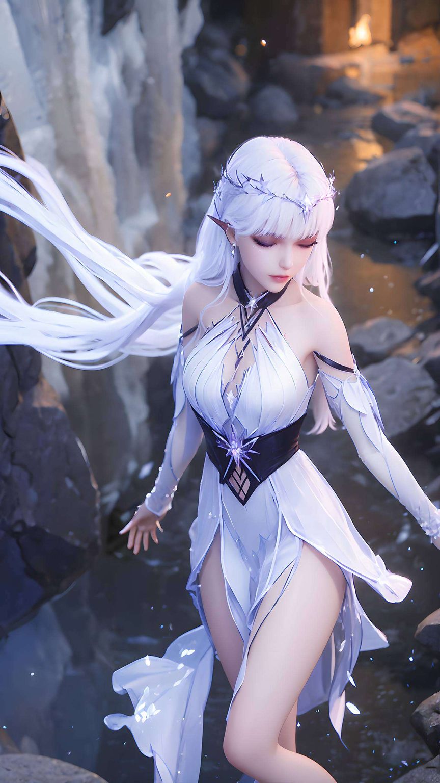 圣采儿以其独有的魅力这位国漫女神