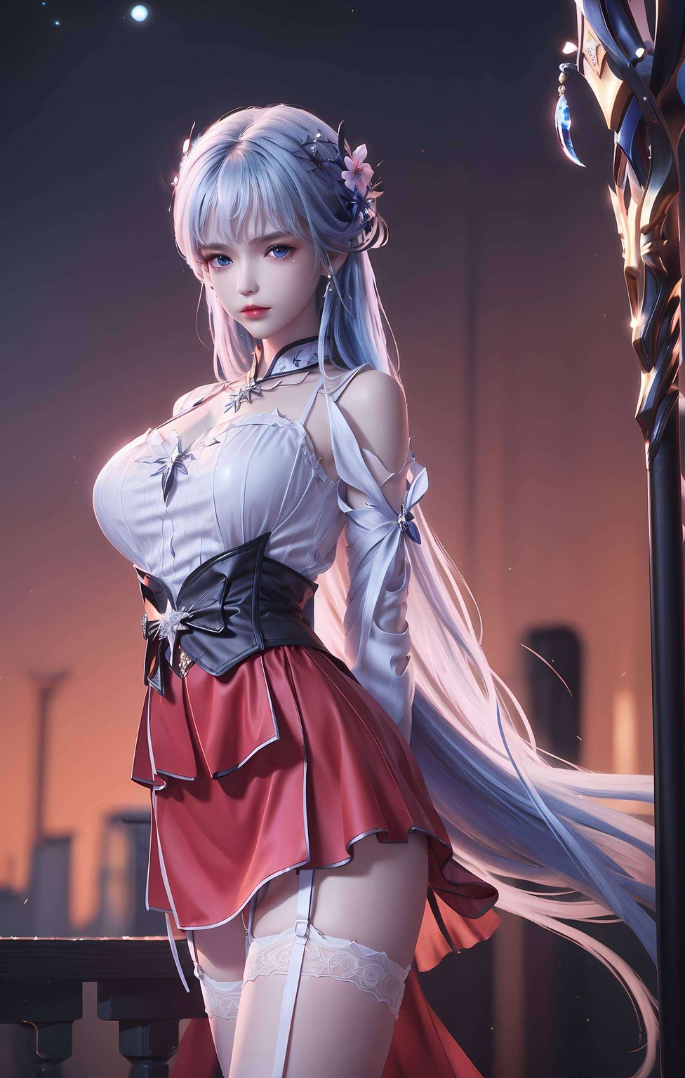 她的笑容穿越玄幻的边界