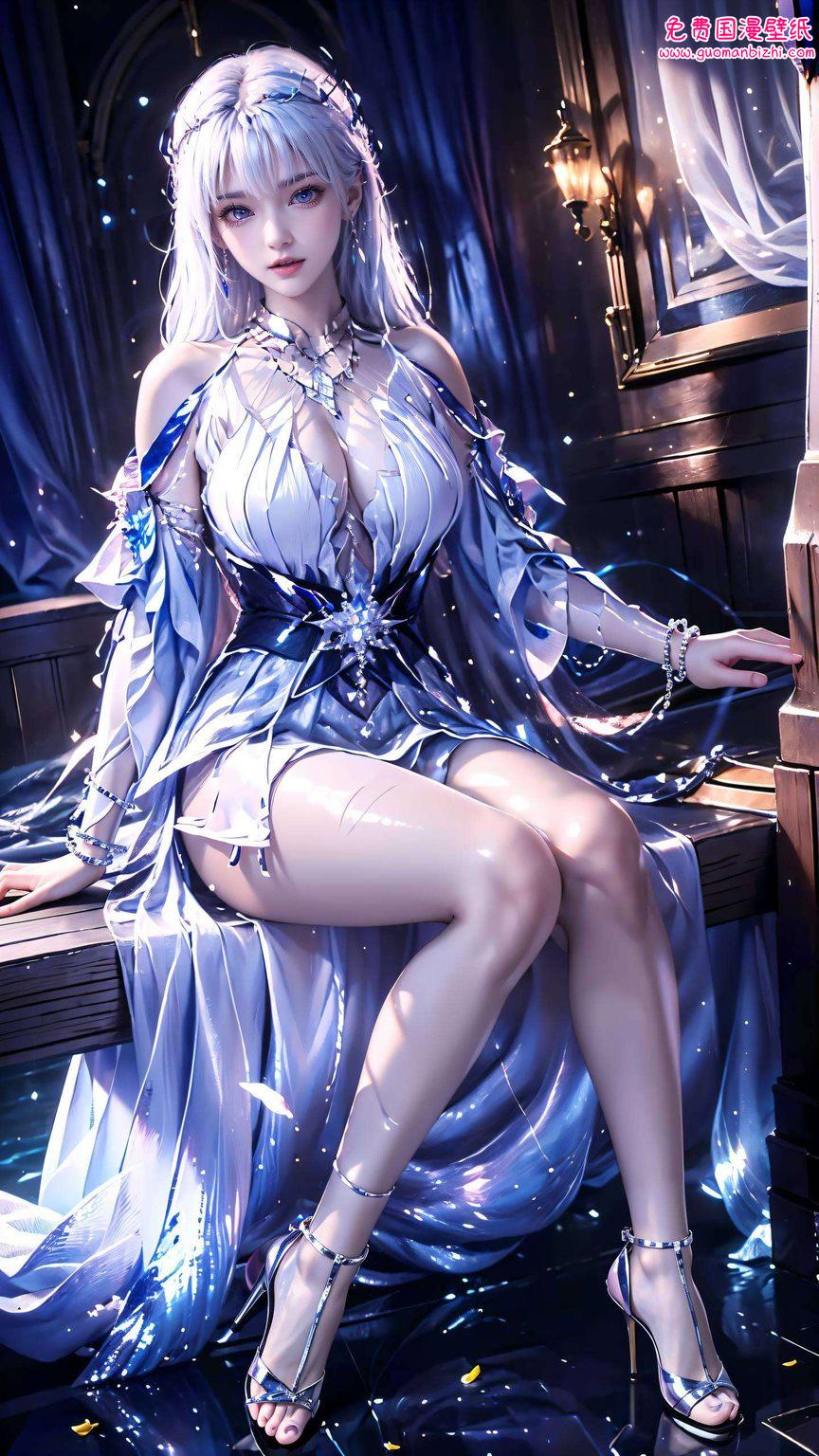 让人仿佛置身于那梦幻般的国漫世界都是国漫女神的完美定格