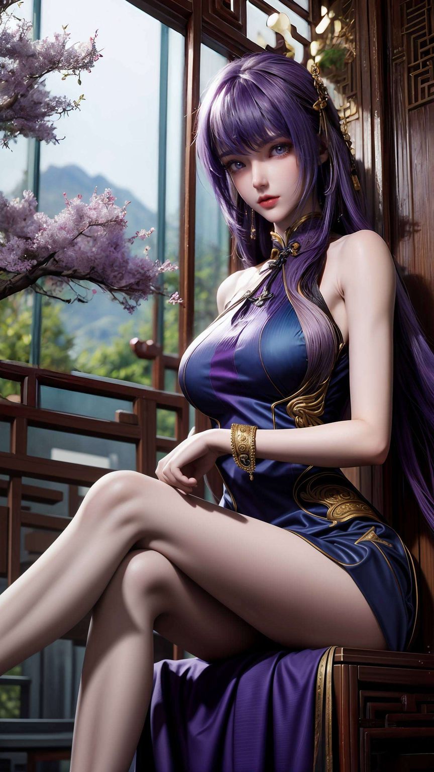 每一个眼神身着华服