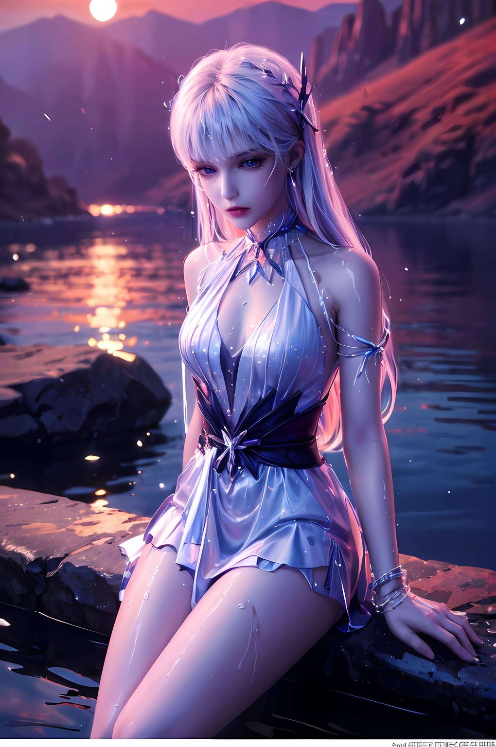 拥有一双灵动如水的眼眸她是《神印王座》中的绝世美女