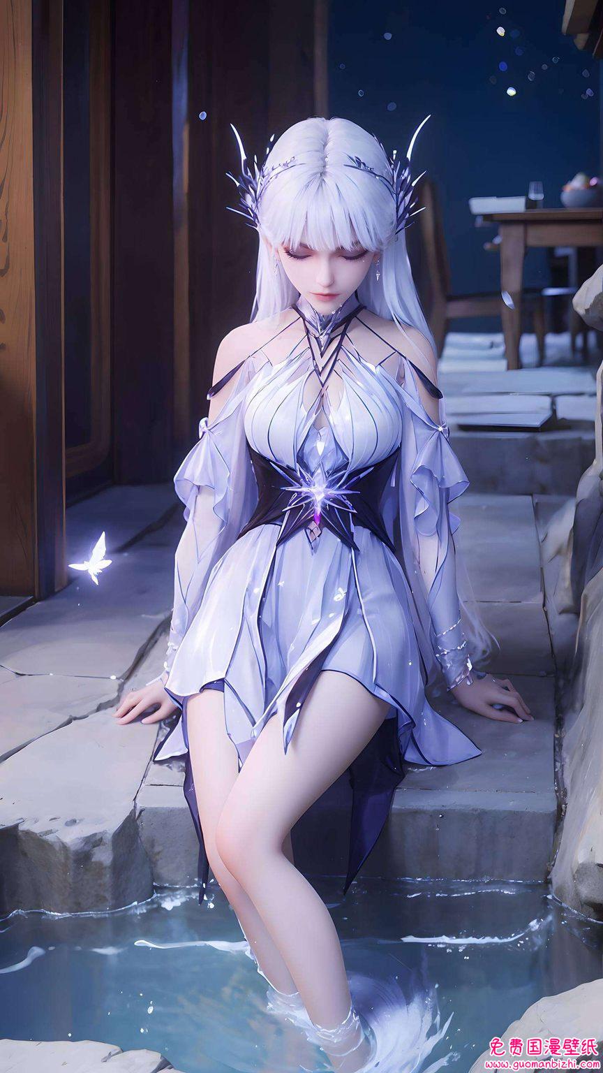 她那双明亮的眼睛让这位国漫女神的每一次微笑、每一次眨眼