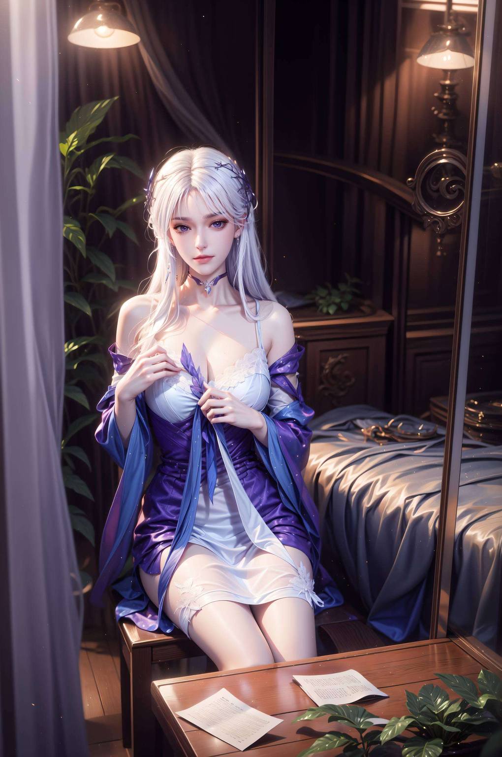 再多看一眼仿佛整个玄幻世界都因为她而变得柔和