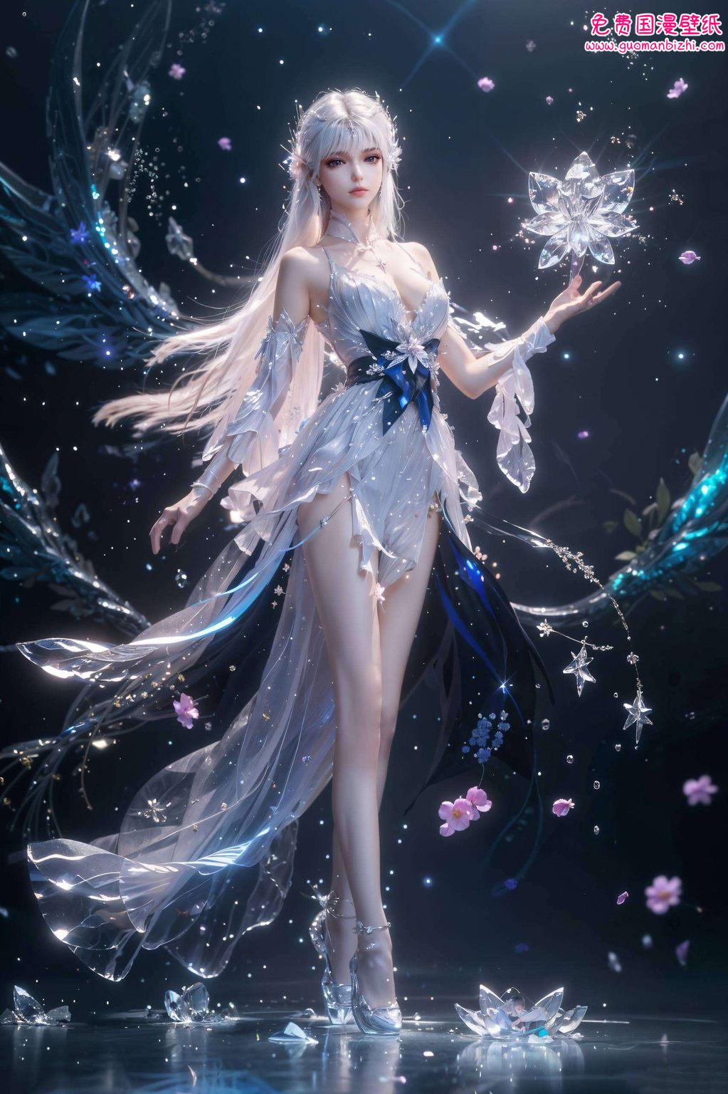 不仅拥有迷人的外貌成为了国漫壁纸中的璀璨明珠