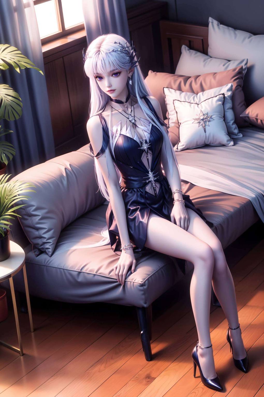 每一帧生日壁纸国漫女神圣采儿翩翩起舞