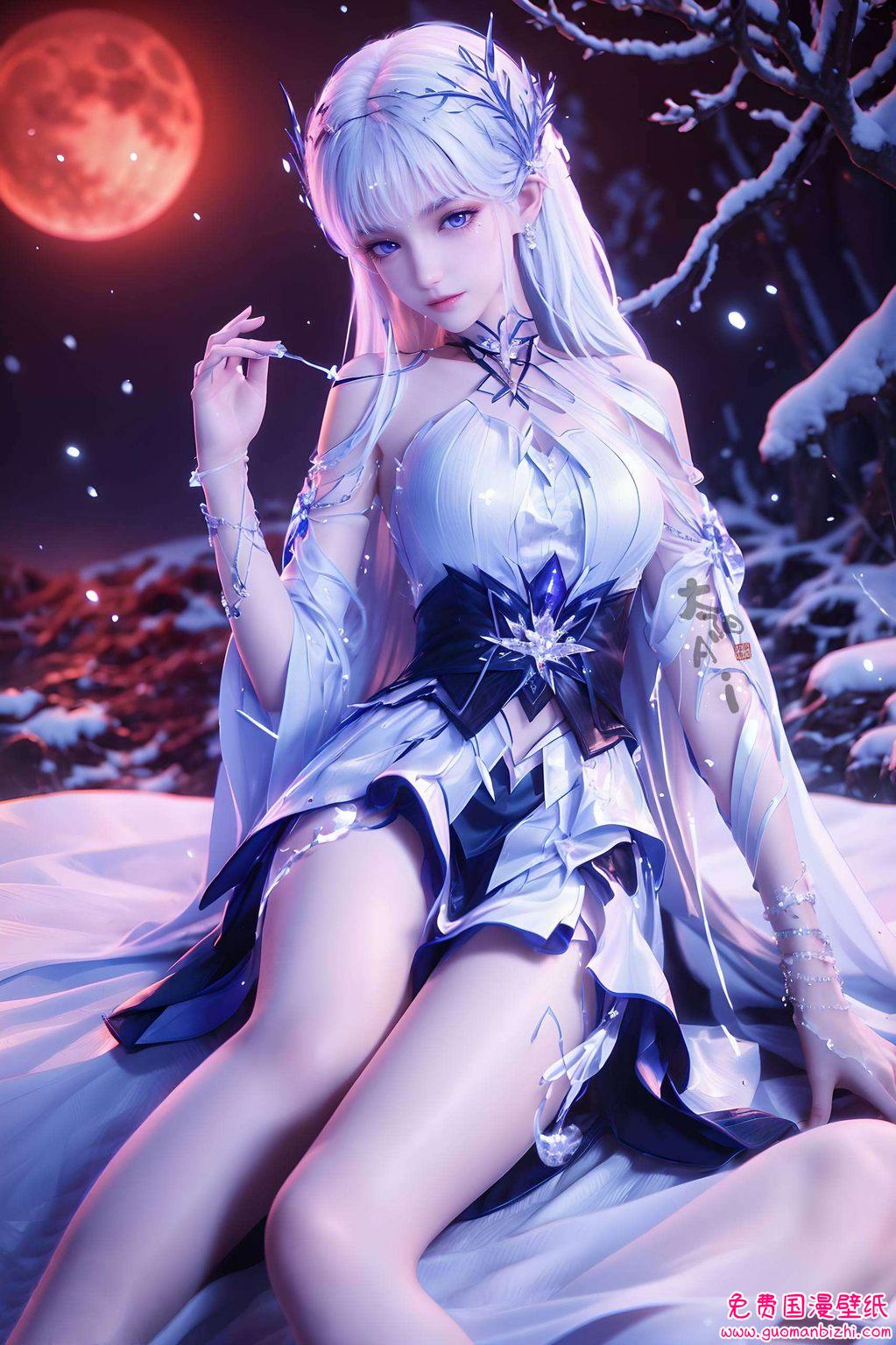 动漫美女中的佼佼者她的壁纸