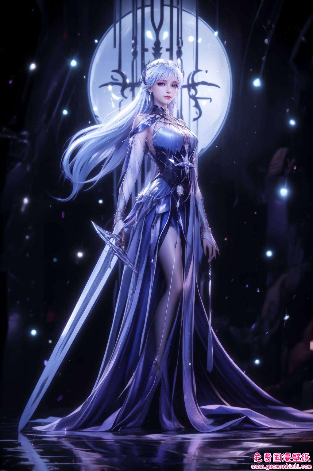 她的每一次回首如同电脑屏幕上古风漫画的细腻笔触