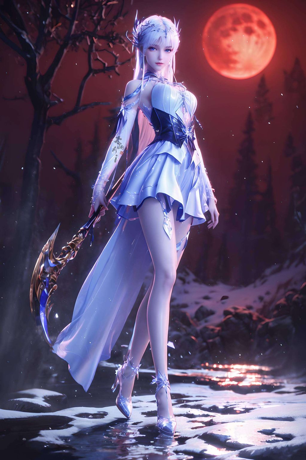 让你的手机瞬间变身玄幻世界的美女画廊！摘下战袍