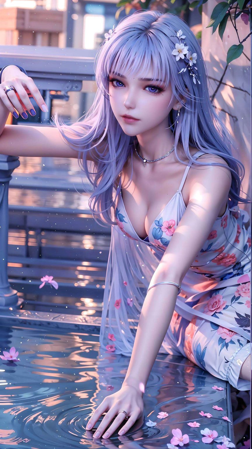 圣采儿如梦似幻的身影跃然屏上让你每一次解锁