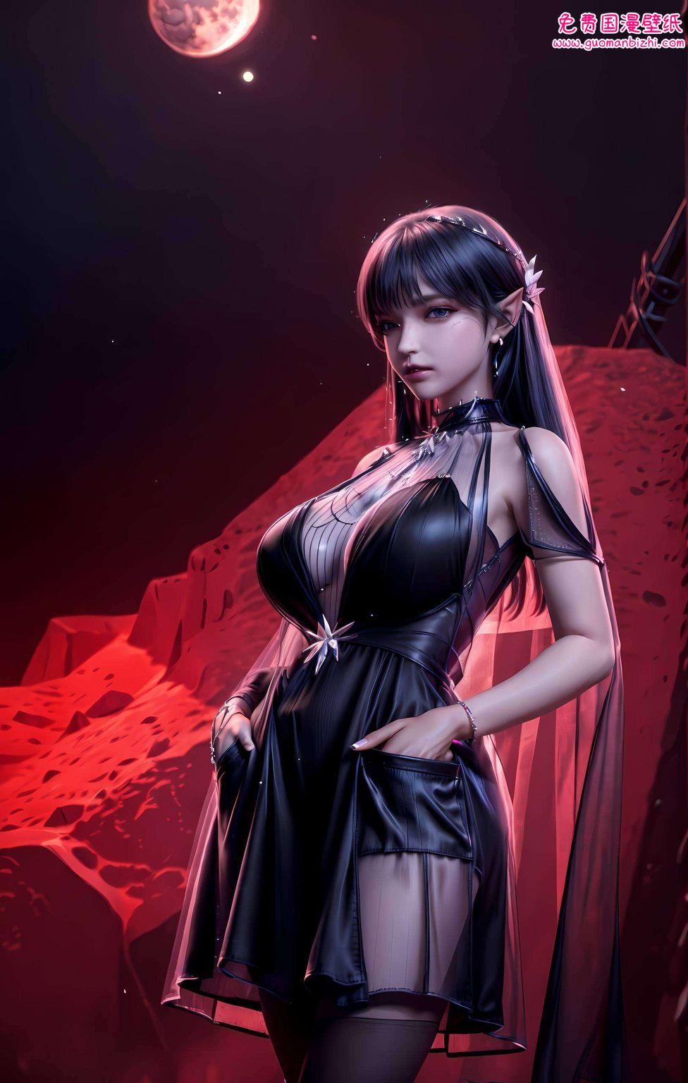 1920x1080的分辨率下我总被那些飘逸脱俗的美女角色深深吸引