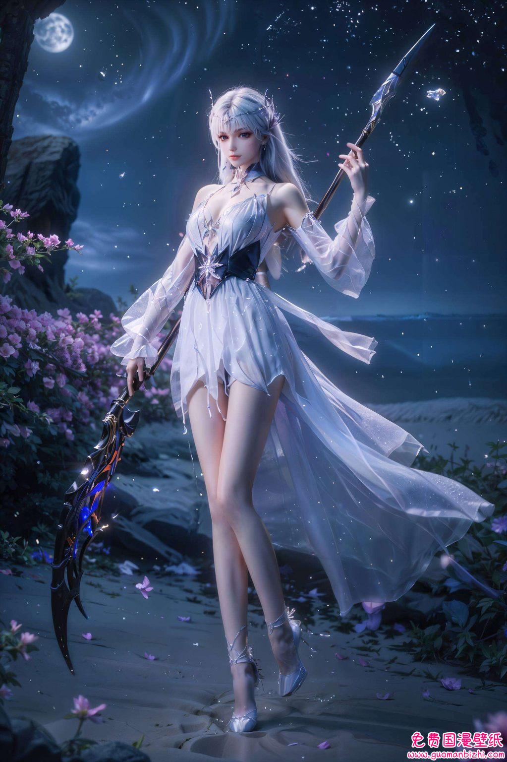 在这玄幻世界里她是无数动漫迷心中的美丽壁纸