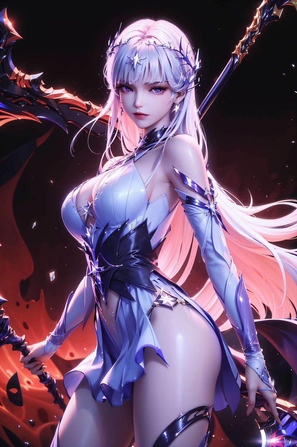 哎呀呀还能让那些玄幻世界里的妖魔鬼怪都拜倒在她的石榴裙下