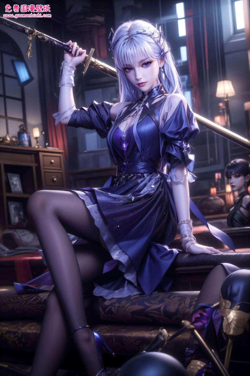 国漫《神印王座》中的绝世美女她的每一次微笑都能让人心神荡漾