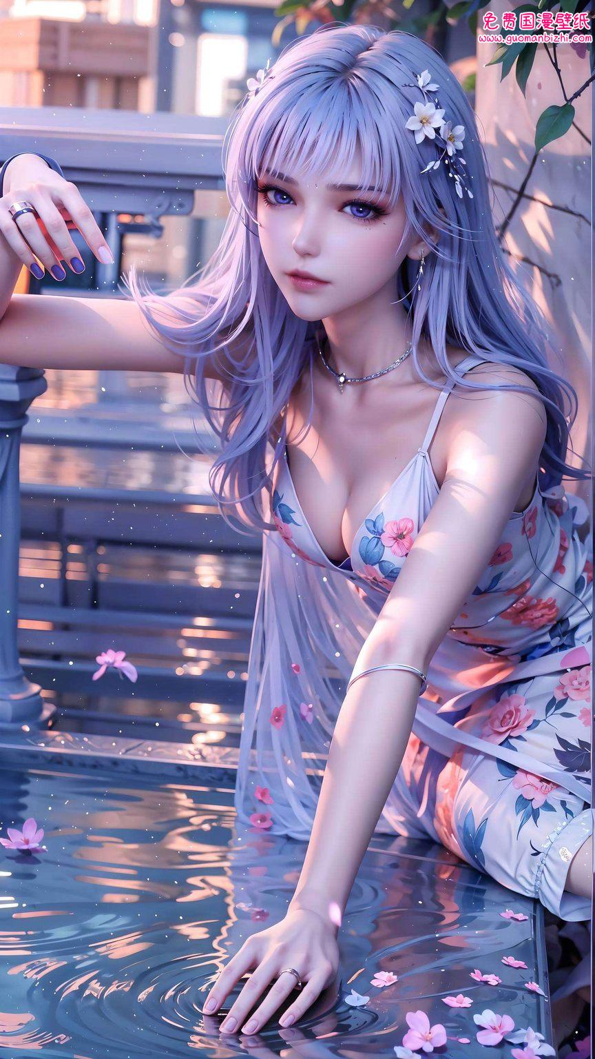 是不是让你感受到了她的小调皮和坚强呢？搭配上炫彩壁纸的完美像素各位小可爱们