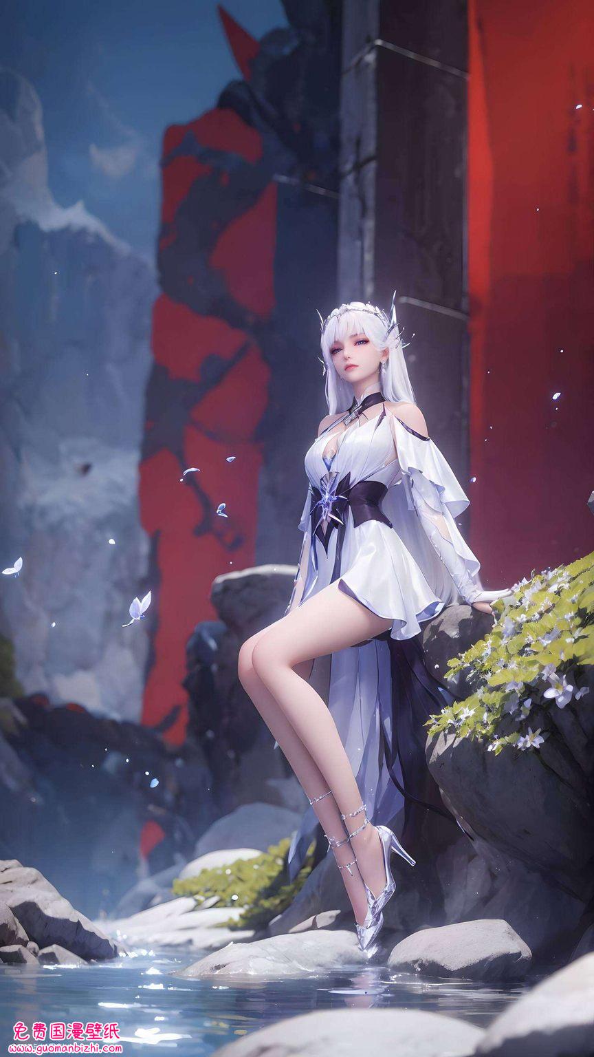 保准让您手机瞬间变身国漫女神秀场!这位来自神印王座的圣采儿让您的安卓手机也能散发出迷人的国漫气息!别说我没提醒您