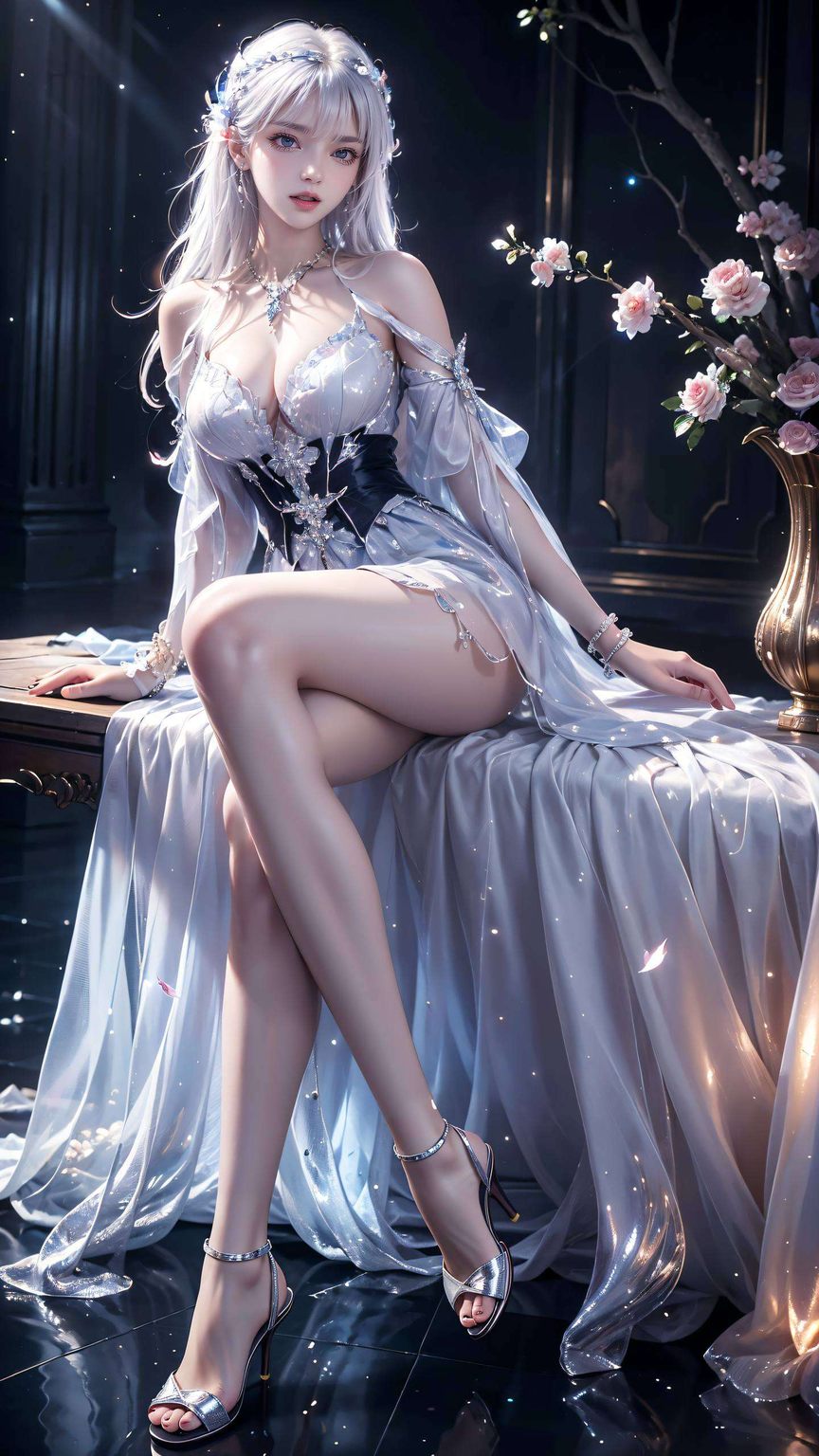 她的倩影让人在感叹人生的多彩与短暂中