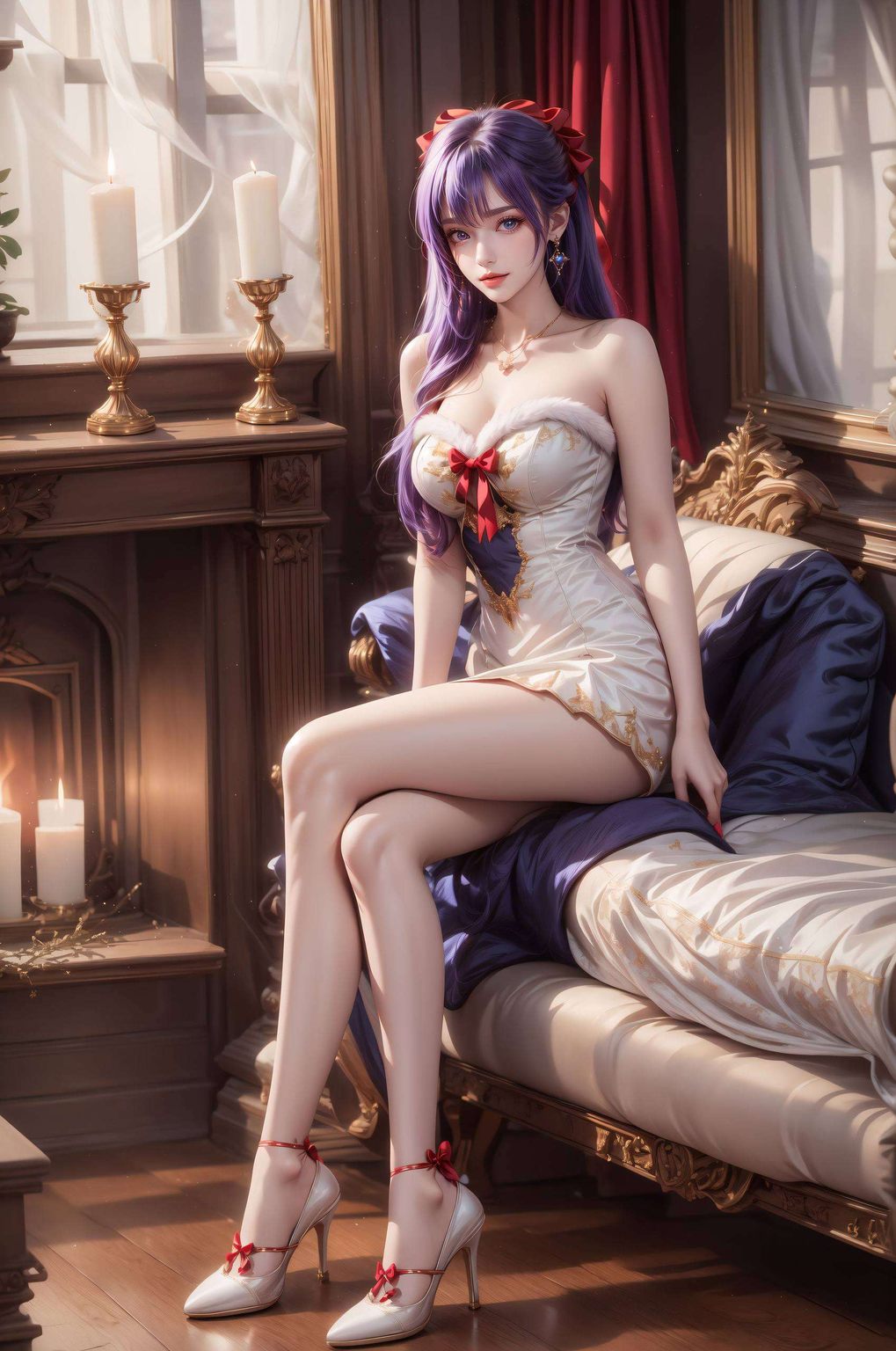 她的眼神深邃更是国漫爱好者心中的女神象征