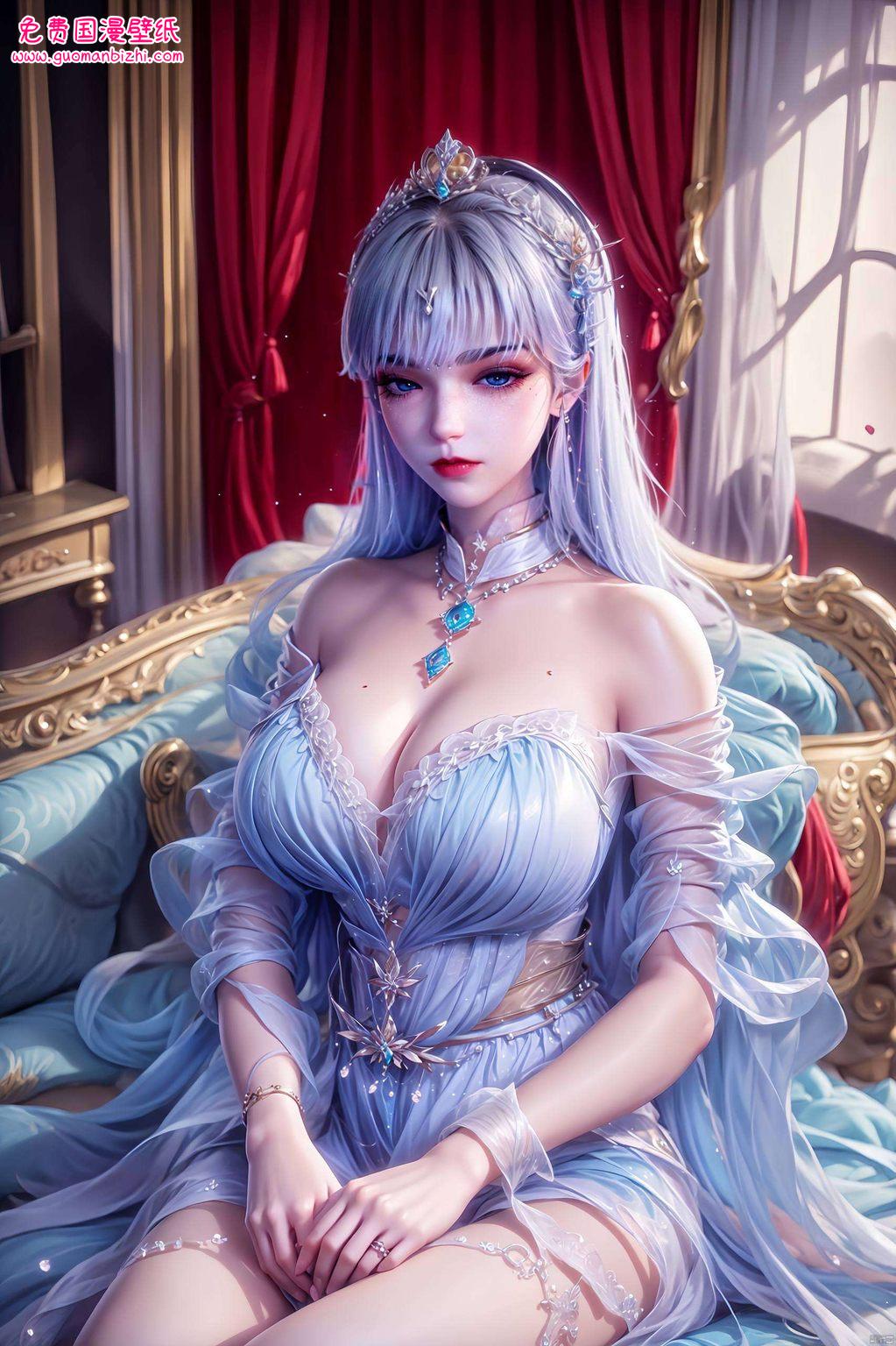 美丽动人她的眼神里