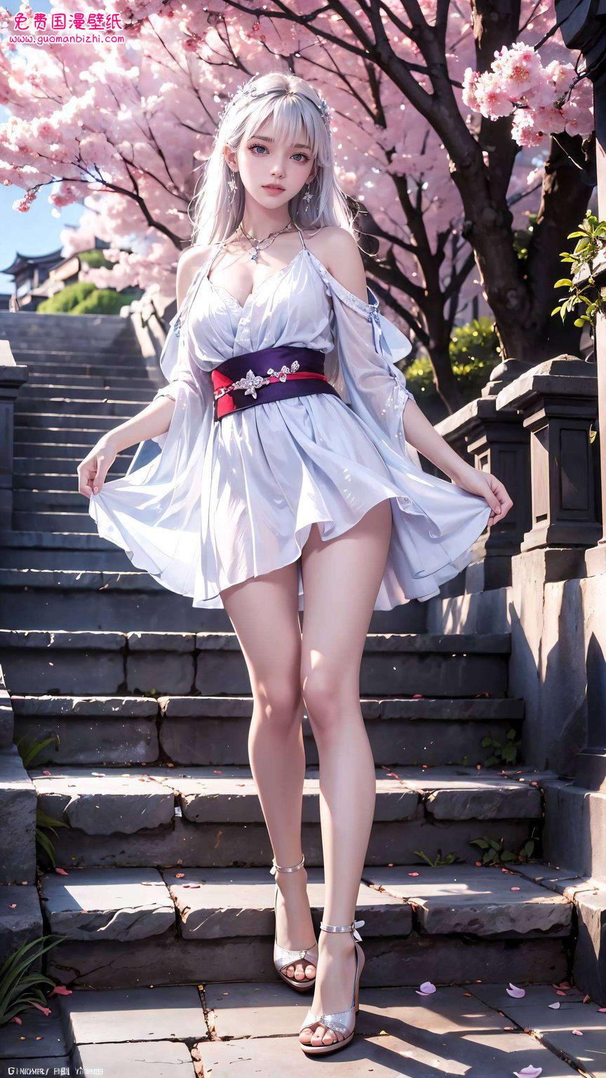 今天给大家带来一款超美的紫色壁纸哦！🌸🌺 神印王座里的圣采儿化身国漫女神高清壁纸让你手机瞬间变身为玄幻世界的小仙女！这可是国漫美女中的佼佼者