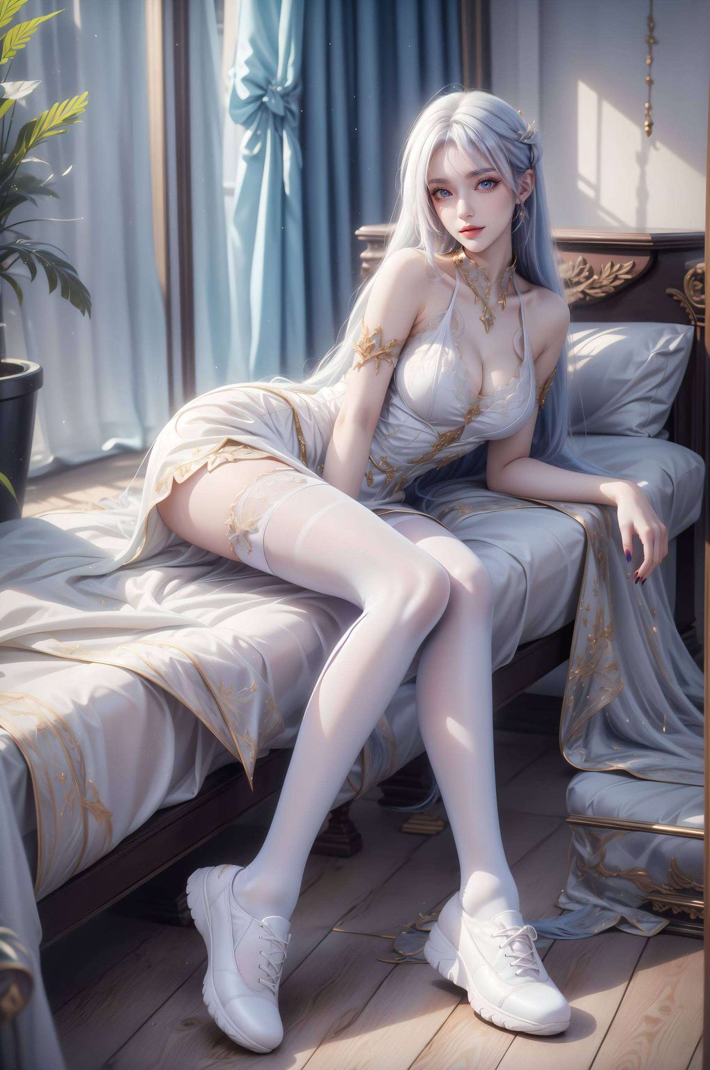 也是动漫美女的代表犹如《神印王座》中的那一抹亮色