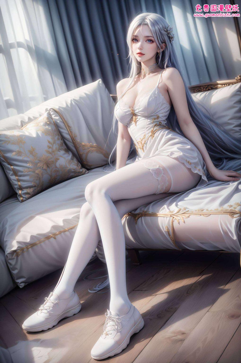 眼神清澈如湖水每一次凝视
