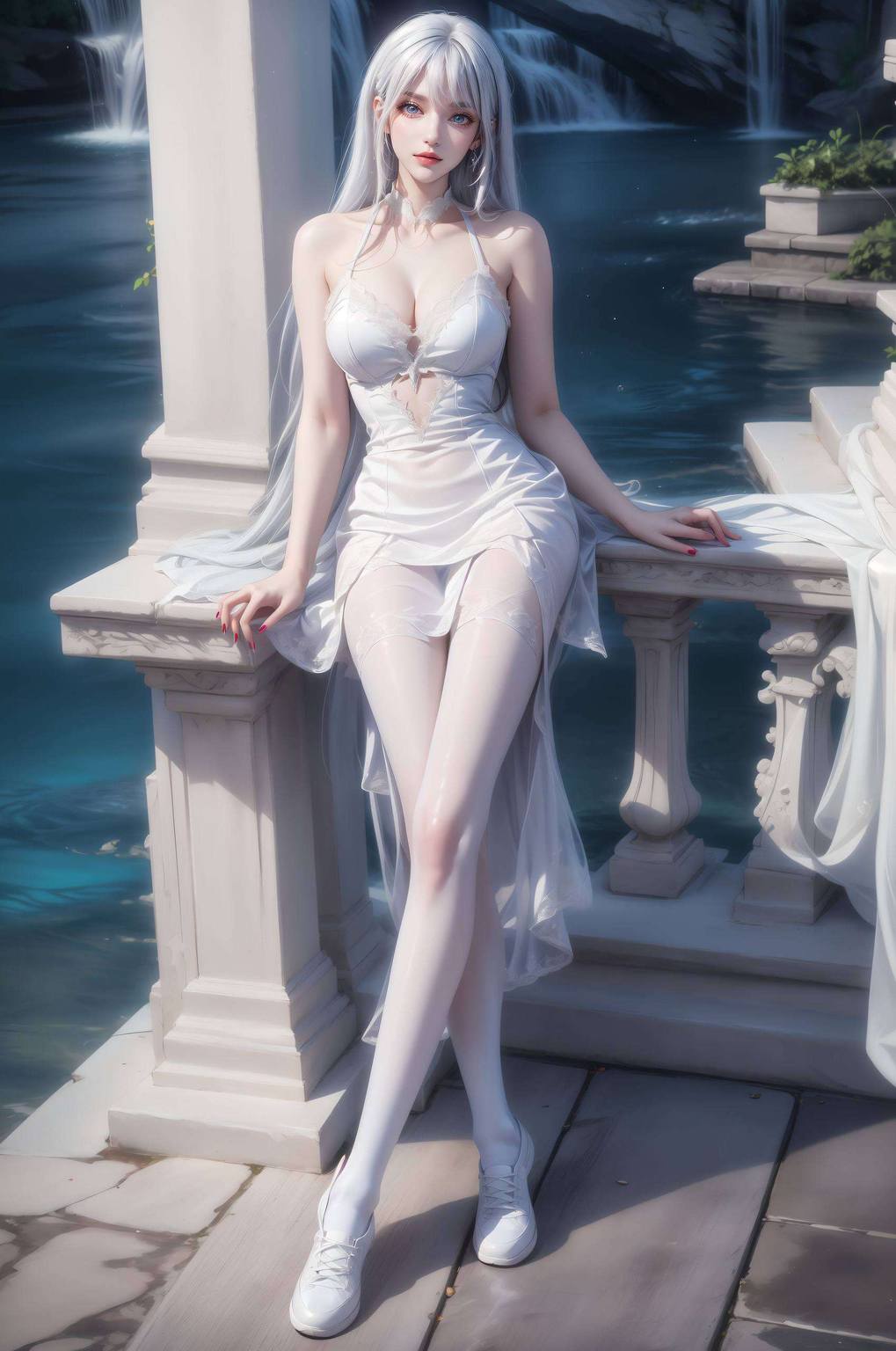 在绚丽的光影交织中仿佛置身玄幻世界的华丽篇章