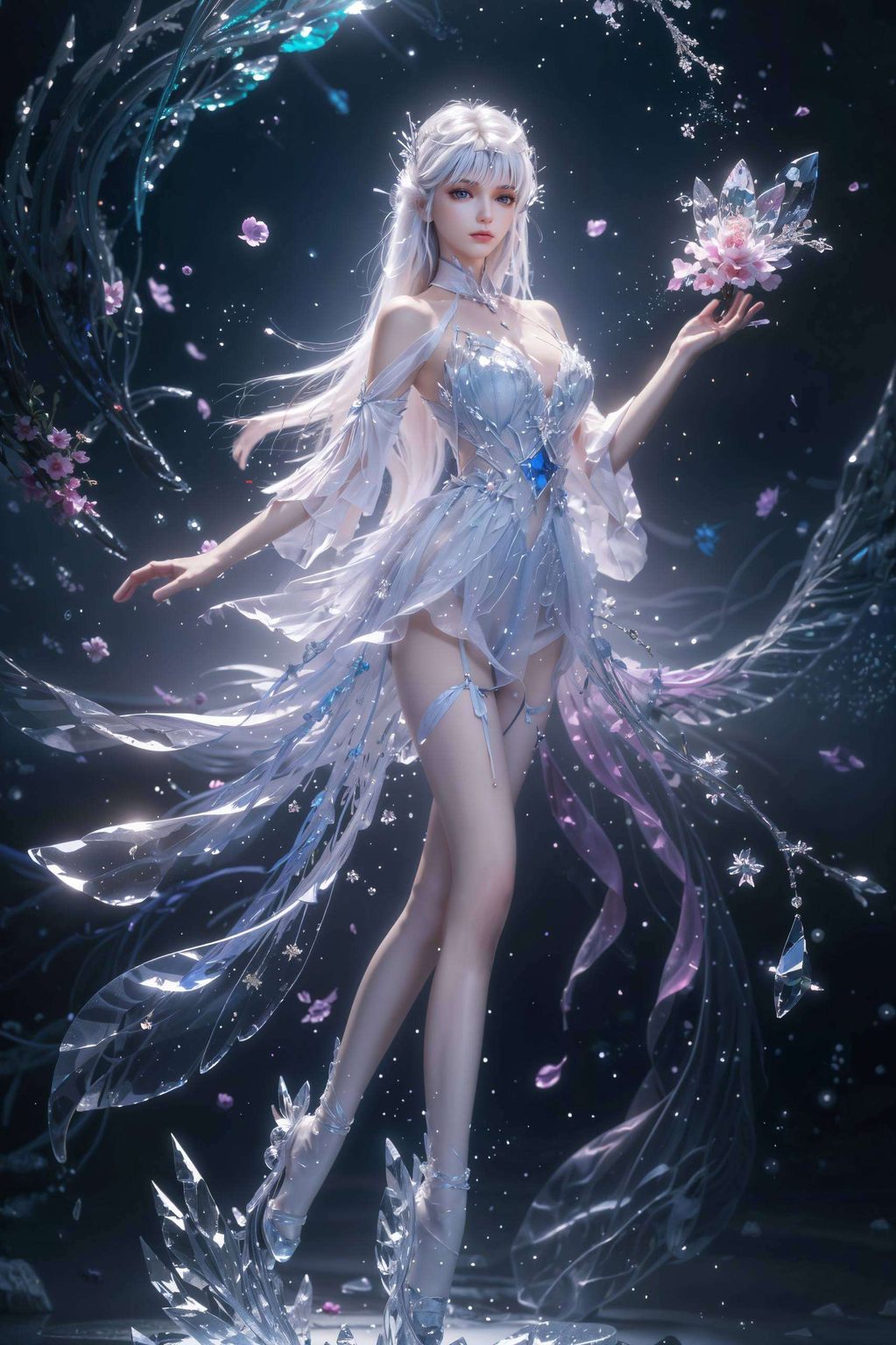 圣采儿她的每一次出现