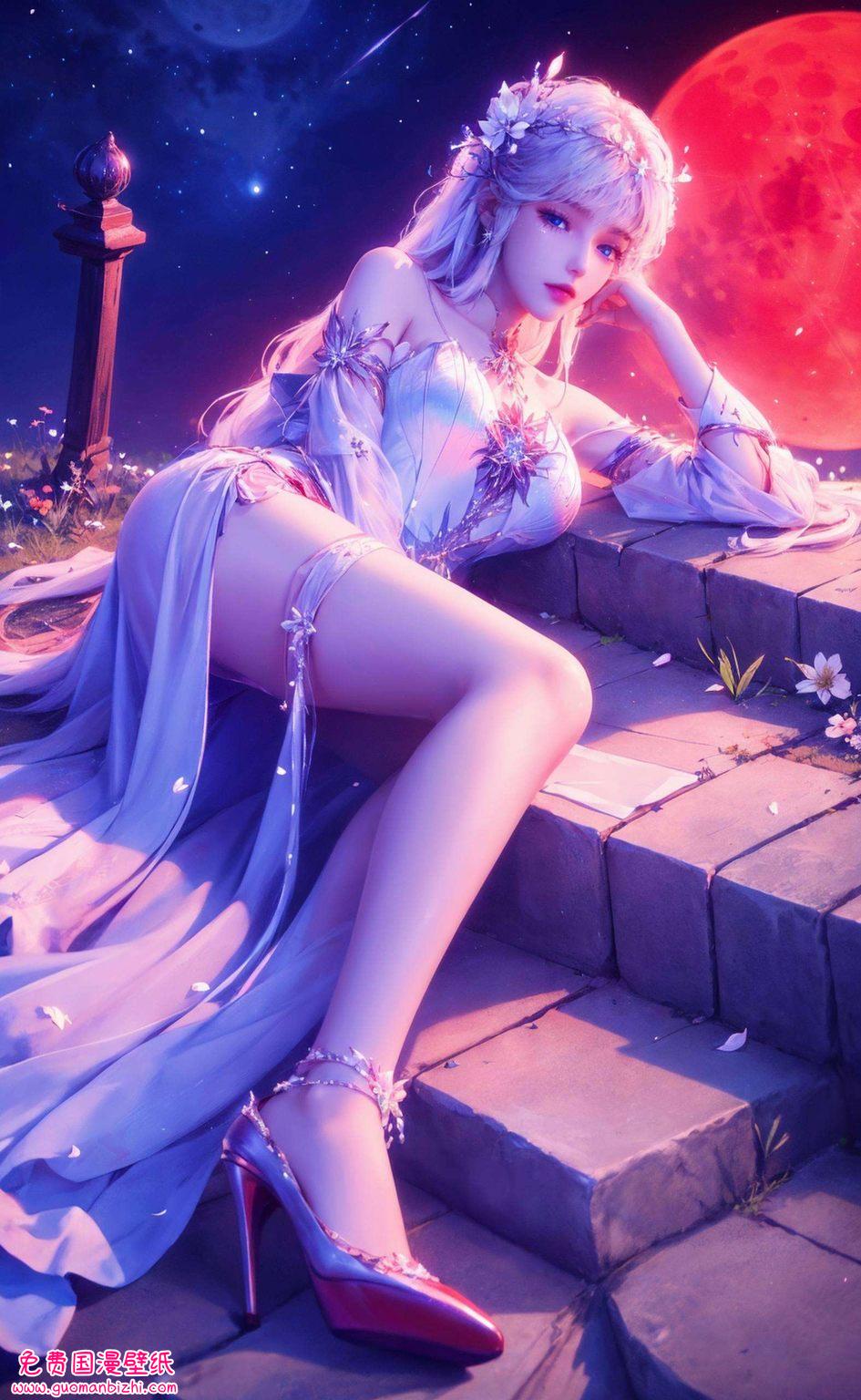 让每一位观众都能随时感受那份不染尘埃的纯净与高贵将她的美丽定格