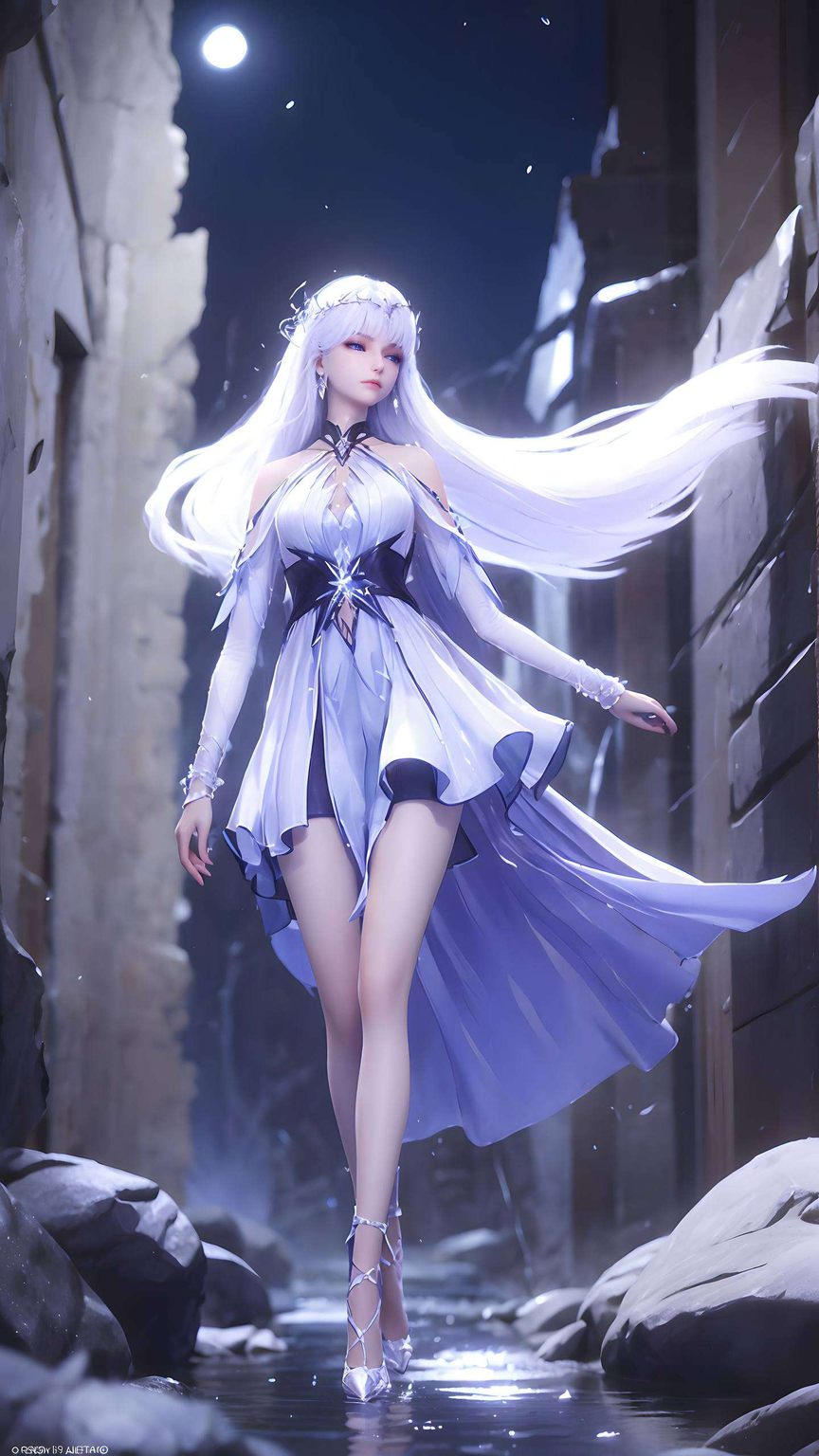 她乃国漫《神印王座》之女神国漫美女