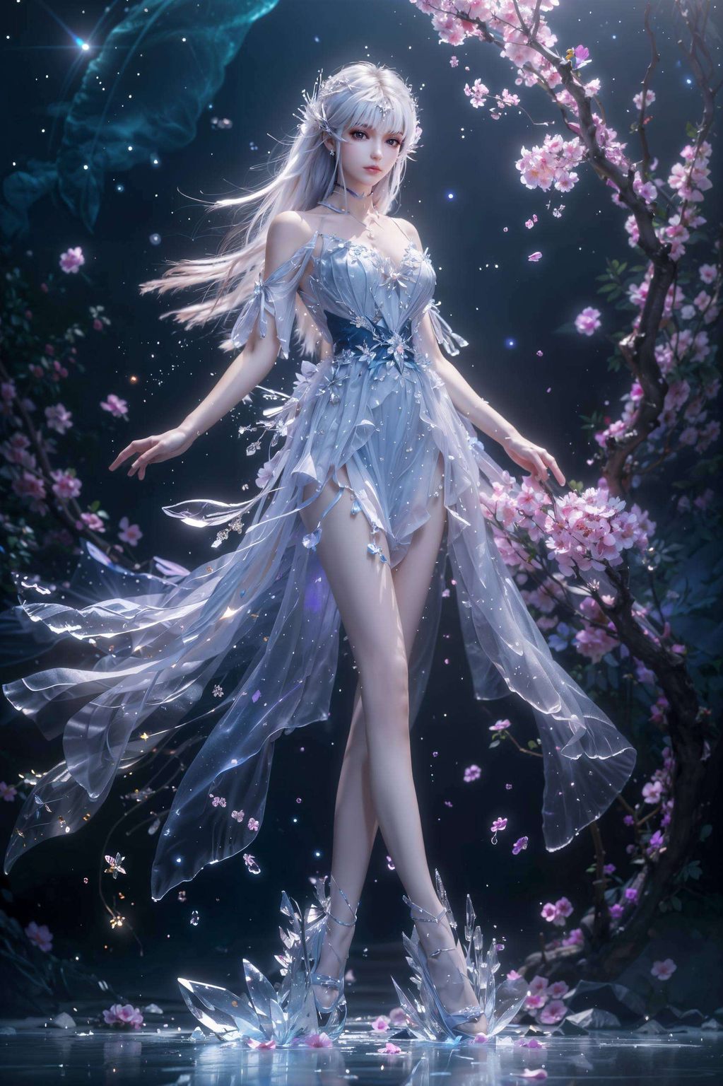 圣采儿翩翩起舞每一步都仿佛在诉说着国漫之美