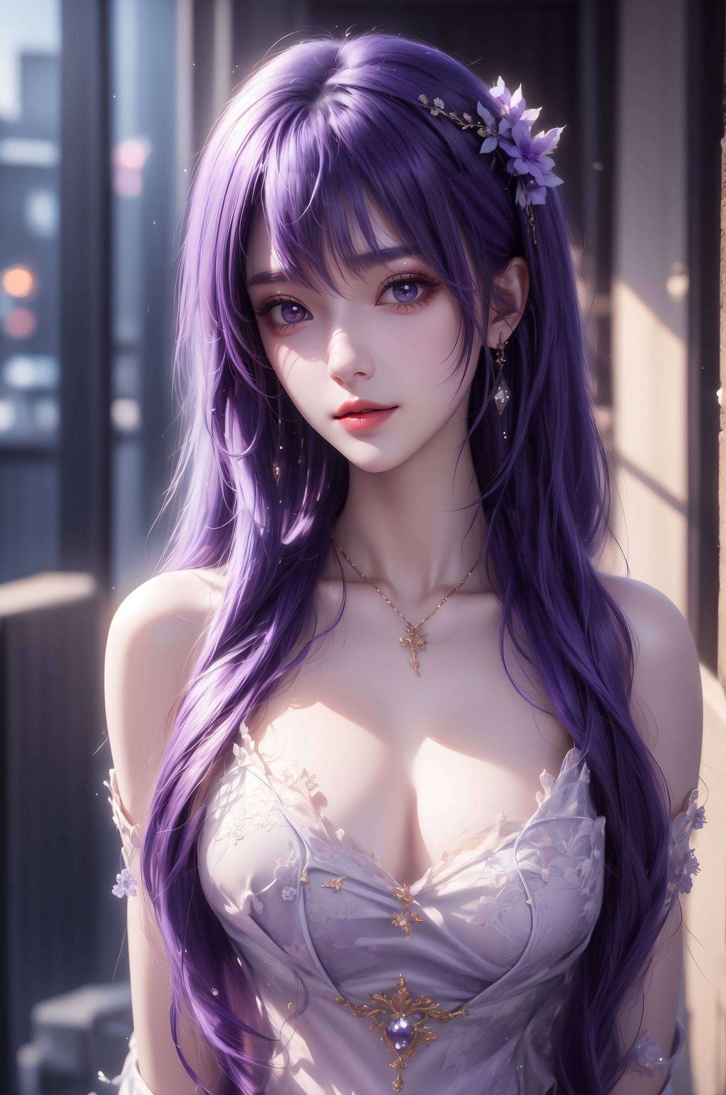 如同神印王座上的女神小时候的圣采儿